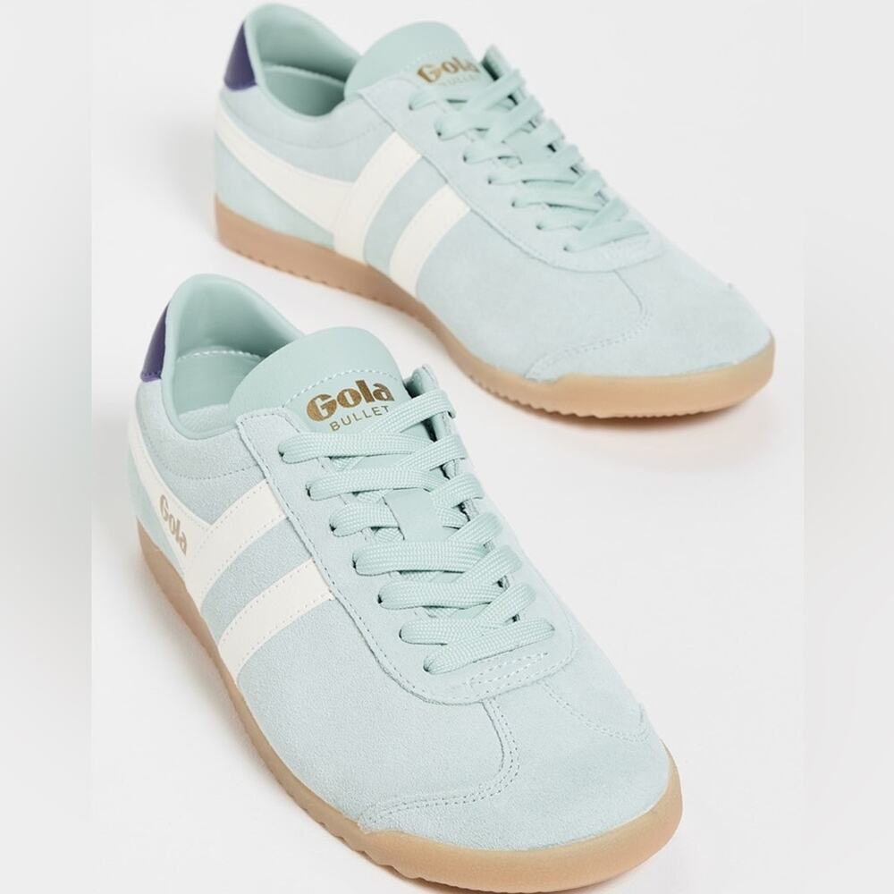 Gola Bullet Suede Sneakers Surf/Off White/Pale Gum